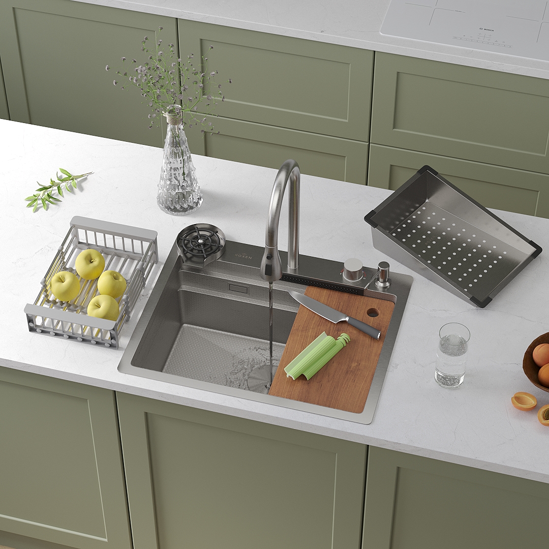 Кухонная мойка Roxen Stage Plus  60-S