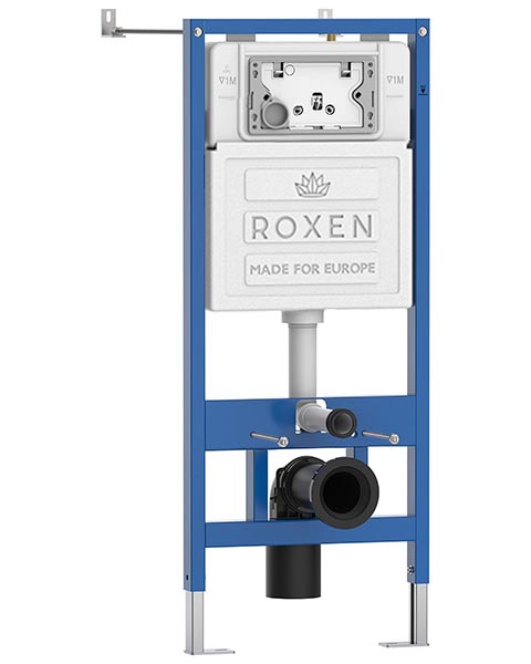 Система инсталляции для унитаза Roxen StounFix Dual Fresh 710200 с удлиненными креплениями в комплекте