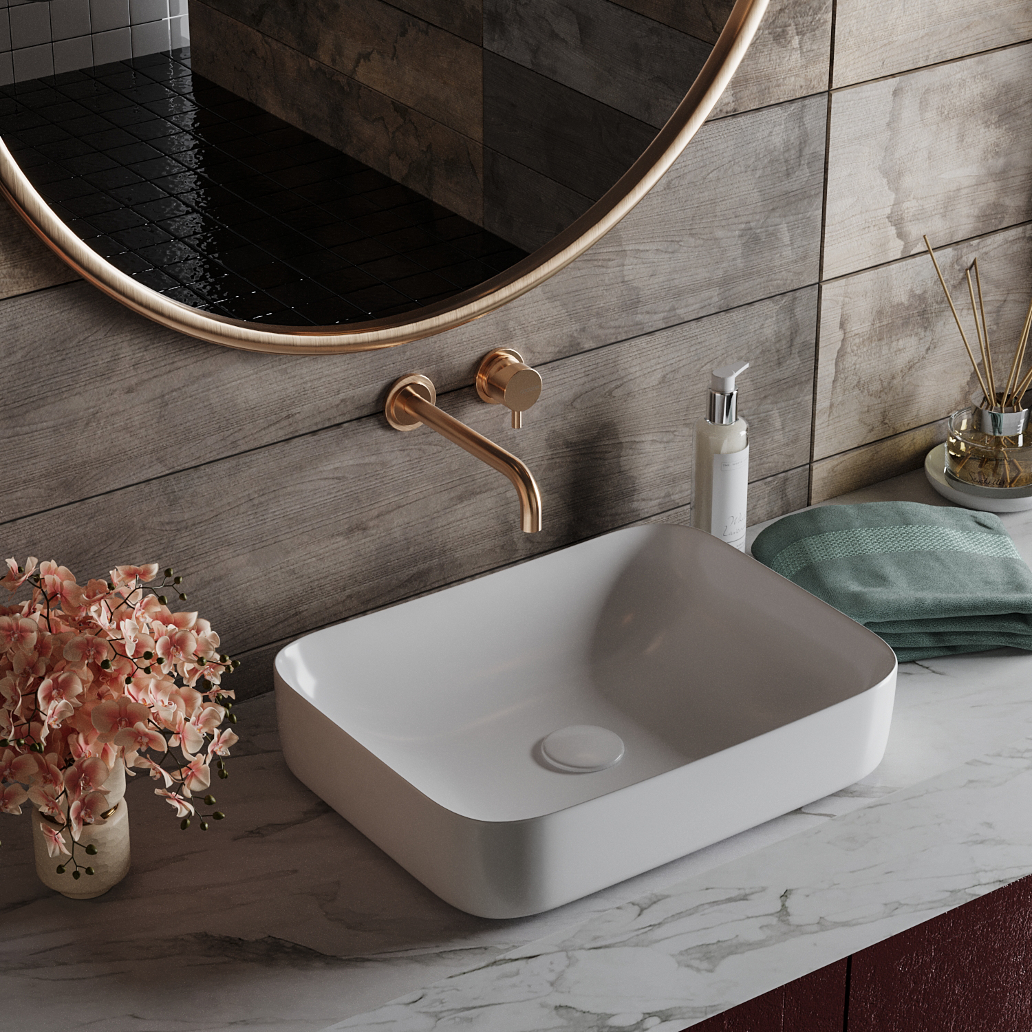 Умывальник Roxen Pure 570050