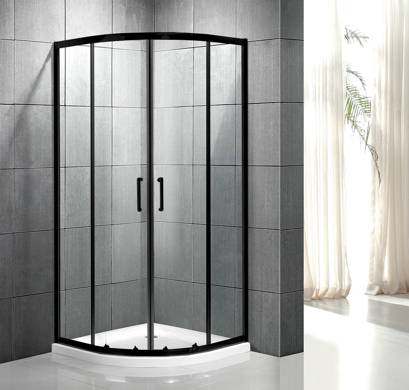 Душевой уголок Roxen Santi 55020-80B (80*80*195)