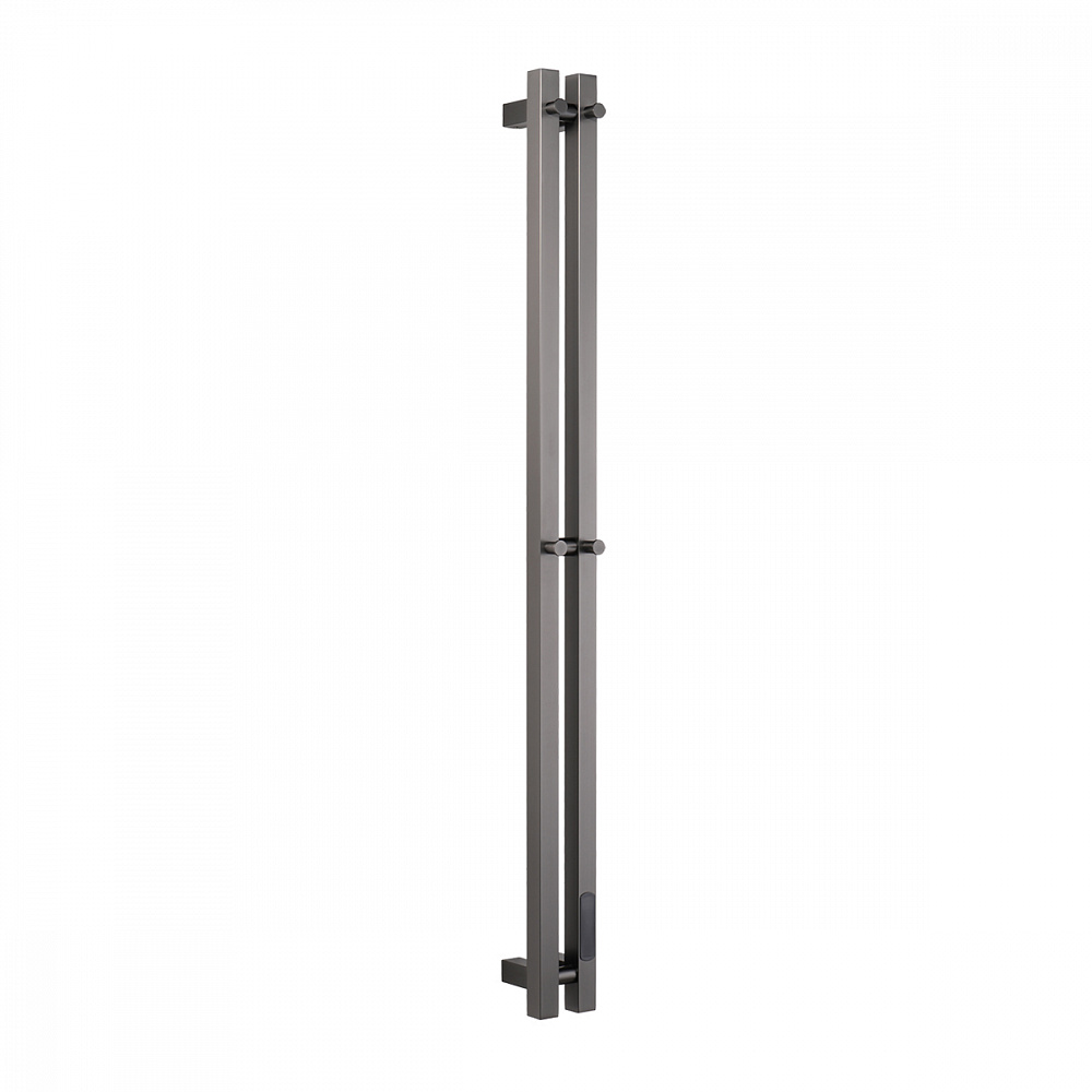 Полотенцесушитель электрический RAGLO R350.12.09 настенный сенсорный узкий с терморегулятором , графит