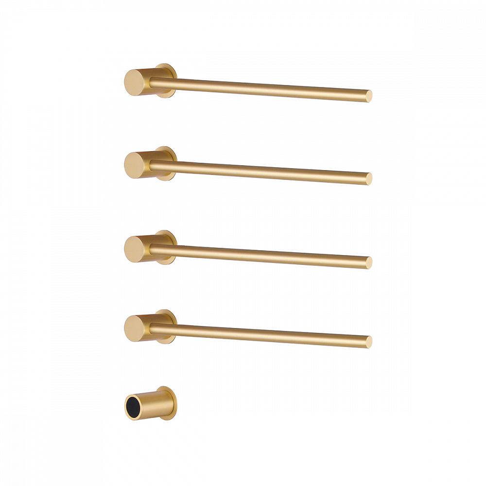 Полотенцесушитель электрический RAGLO R350.52.03 встраиваемый сенсорный с терморегулятором , сатин золотой